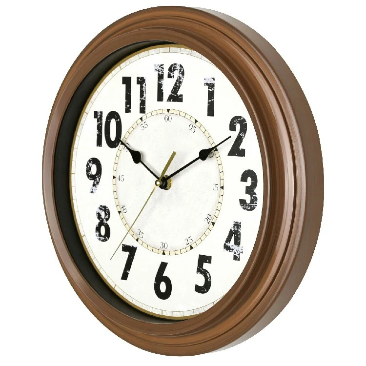 12-inch Plastic Wall Clock high quality